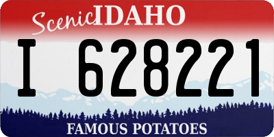 ID license plate I628221