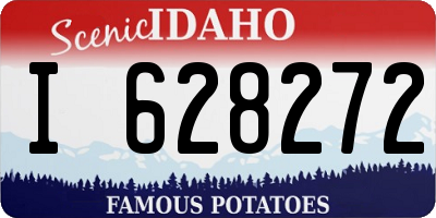 ID license plate I628272