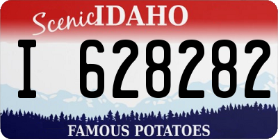 ID license plate I628282