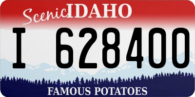 ID license plate I628400