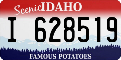 ID license plate I628519