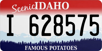 ID license plate I628575