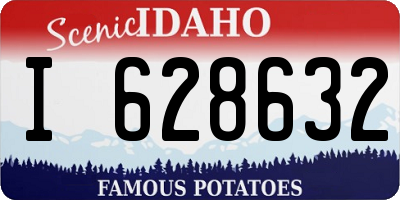 ID license plate I628632