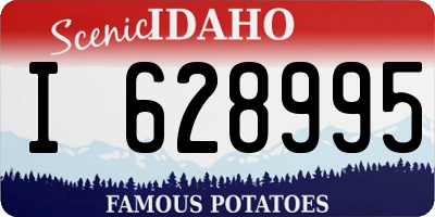 ID license plate I628995