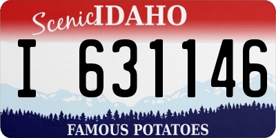 ID license plate I631146
