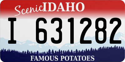 ID license plate I631282