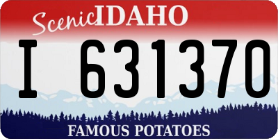 ID license plate I631370