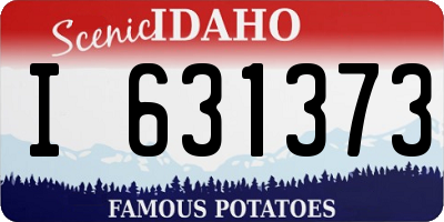 ID license plate I631373