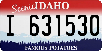 ID license plate I631530