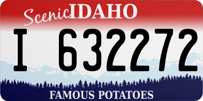 ID license plate I632272