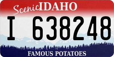 ID license plate I638248