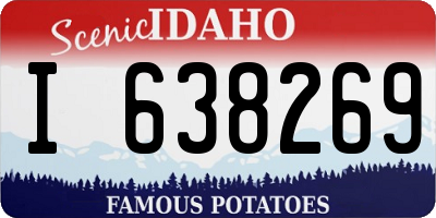 ID license plate I638269