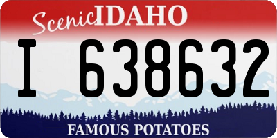 ID license plate I638632