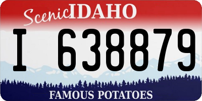 ID license plate I638879
