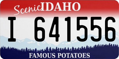 ID license plate I641556