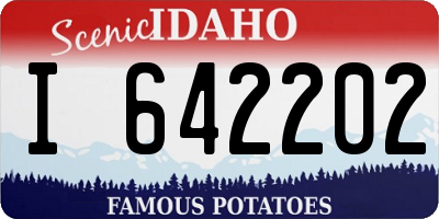 ID license plate I642202
