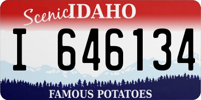 ID license plate I646134