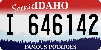 ID license plate I646142