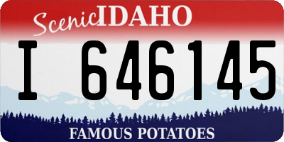 ID license plate I646145