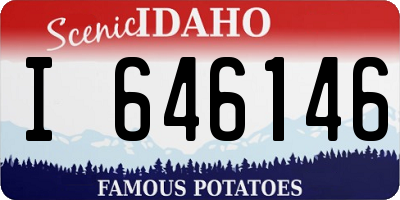ID license plate I646146