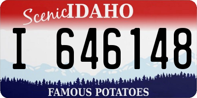 ID license plate I646148