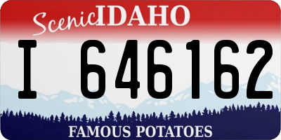 ID license plate I646162