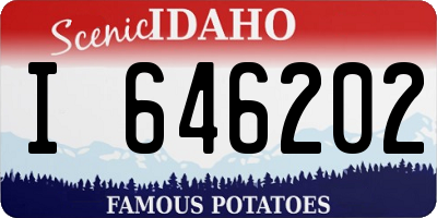 ID license plate I646202
