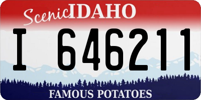 ID license plate I646211