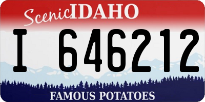 ID license plate I646212