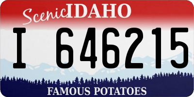 ID license plate I646215