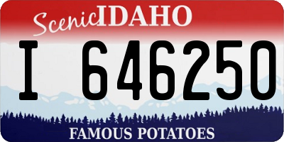 ID license plate I646250