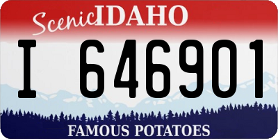 ID license plate I646901