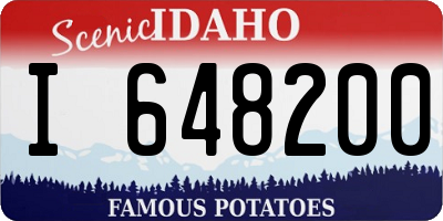 ID license plate I648200
