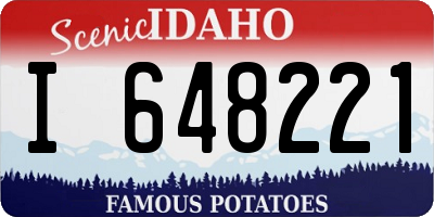 ID license plate I648221