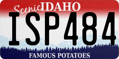 ID license plate ISP484