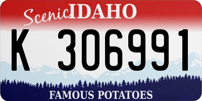 ID license plate K306991