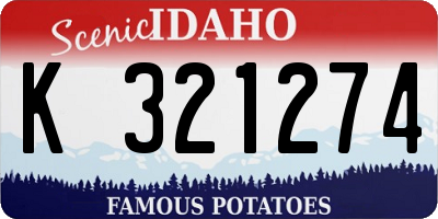 ID license plate K321274