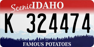 ID license plate K324474