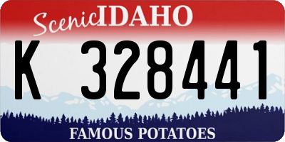 ID license plate K328441