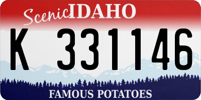 ID license plate K331146