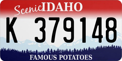 ID license plate K379148