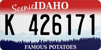ID license plate K426171