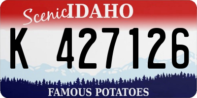 ID license plate K427126