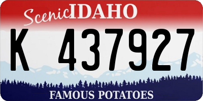 ID license plate K437927