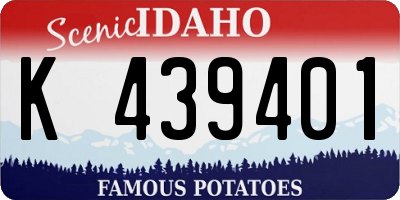 ID license plate K439401