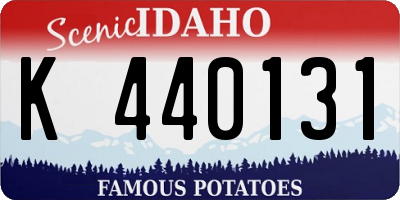 ID license plate K440131