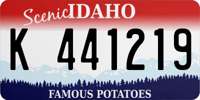 ID license plate K441219