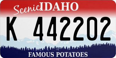ID license plate K442202