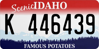 ID license plate K446439