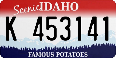 ID license plate K453141